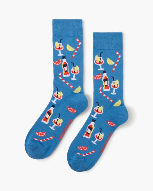 Happy Hour Men's Bamboo Crew Sock