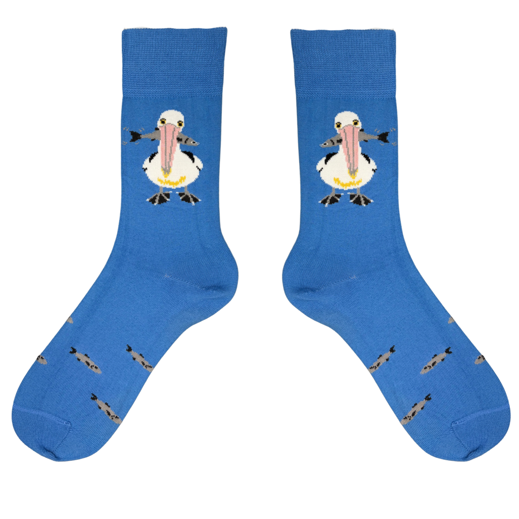Pelican Cotton Crew Sock - Made in Australia