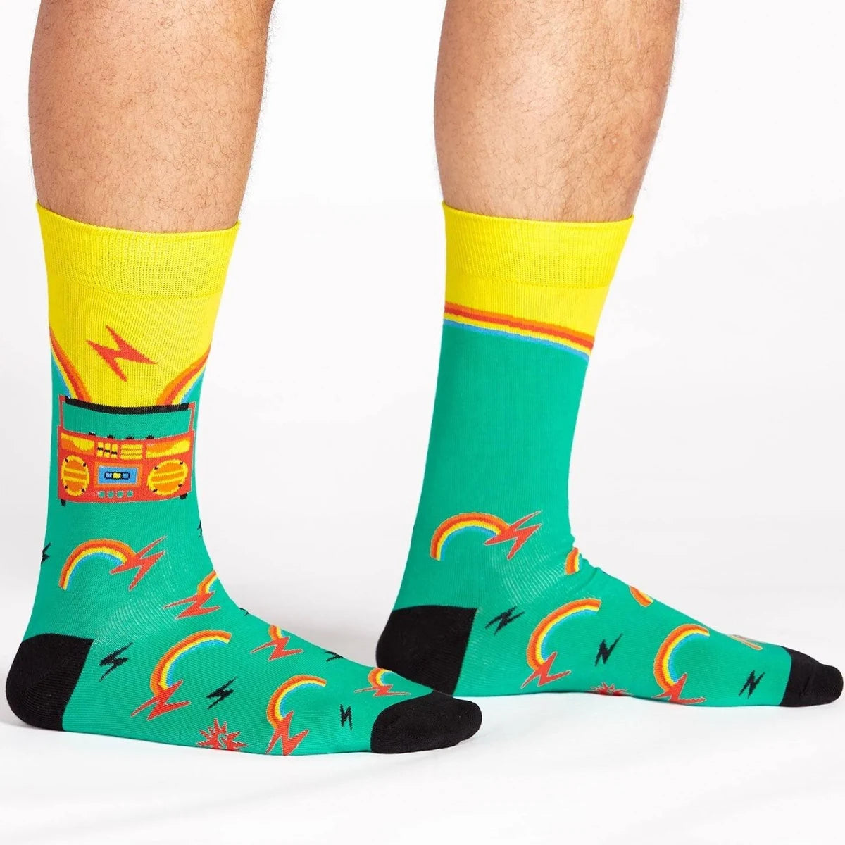 Roller Disco Men's Crew Socks