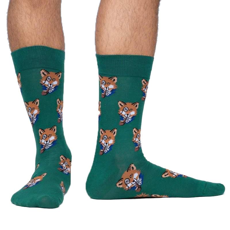 The Smoking Fox Men's Crew Socks