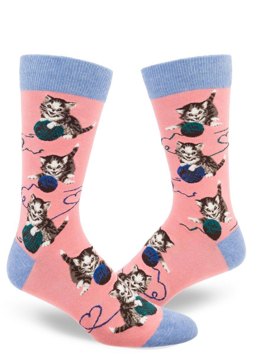 Playful Pussy Men's Crew Socks