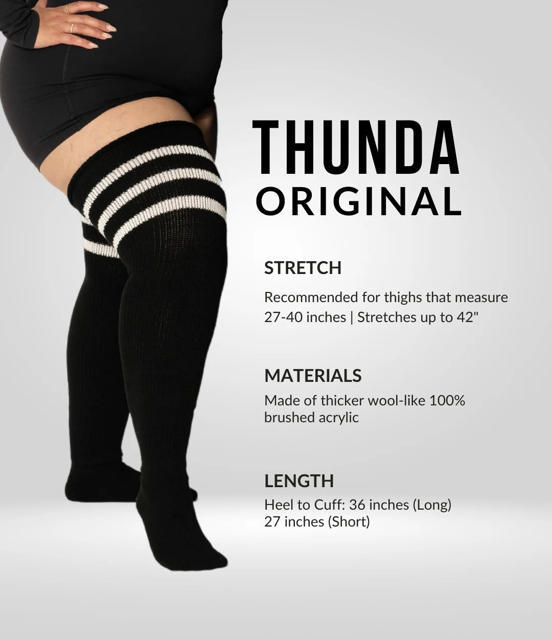 Pop of Neon Tubbies Plus Size Thigh High Socks