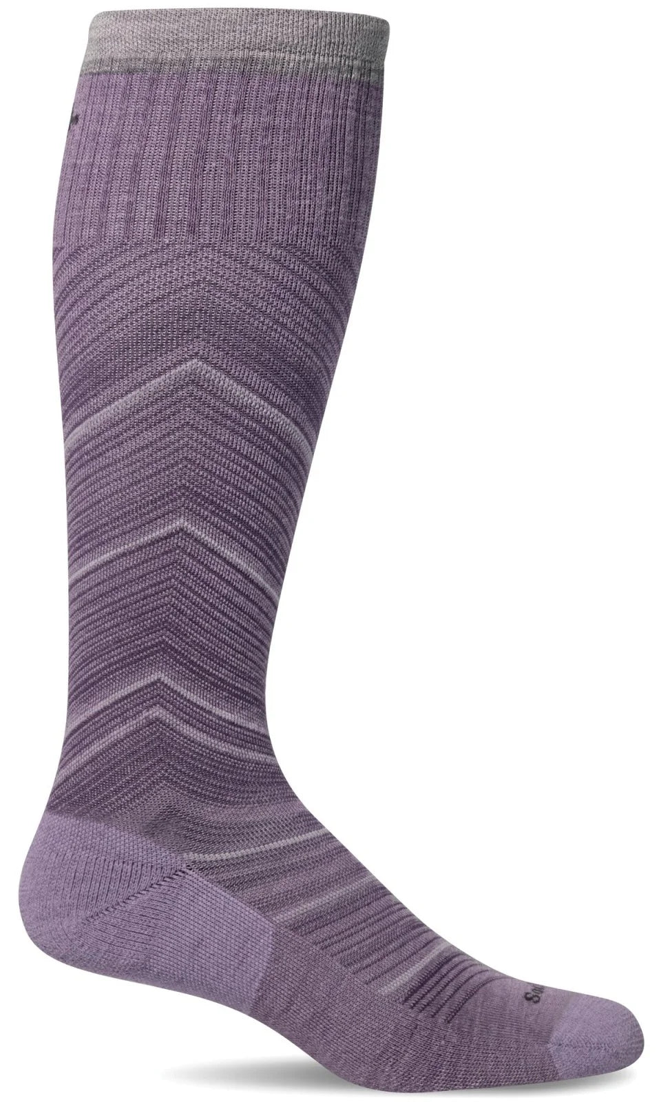 Full Flattery Women's Bamboo/Merino Moderate Graduated Compression Socks - Wide Calf Fit - The Sockery