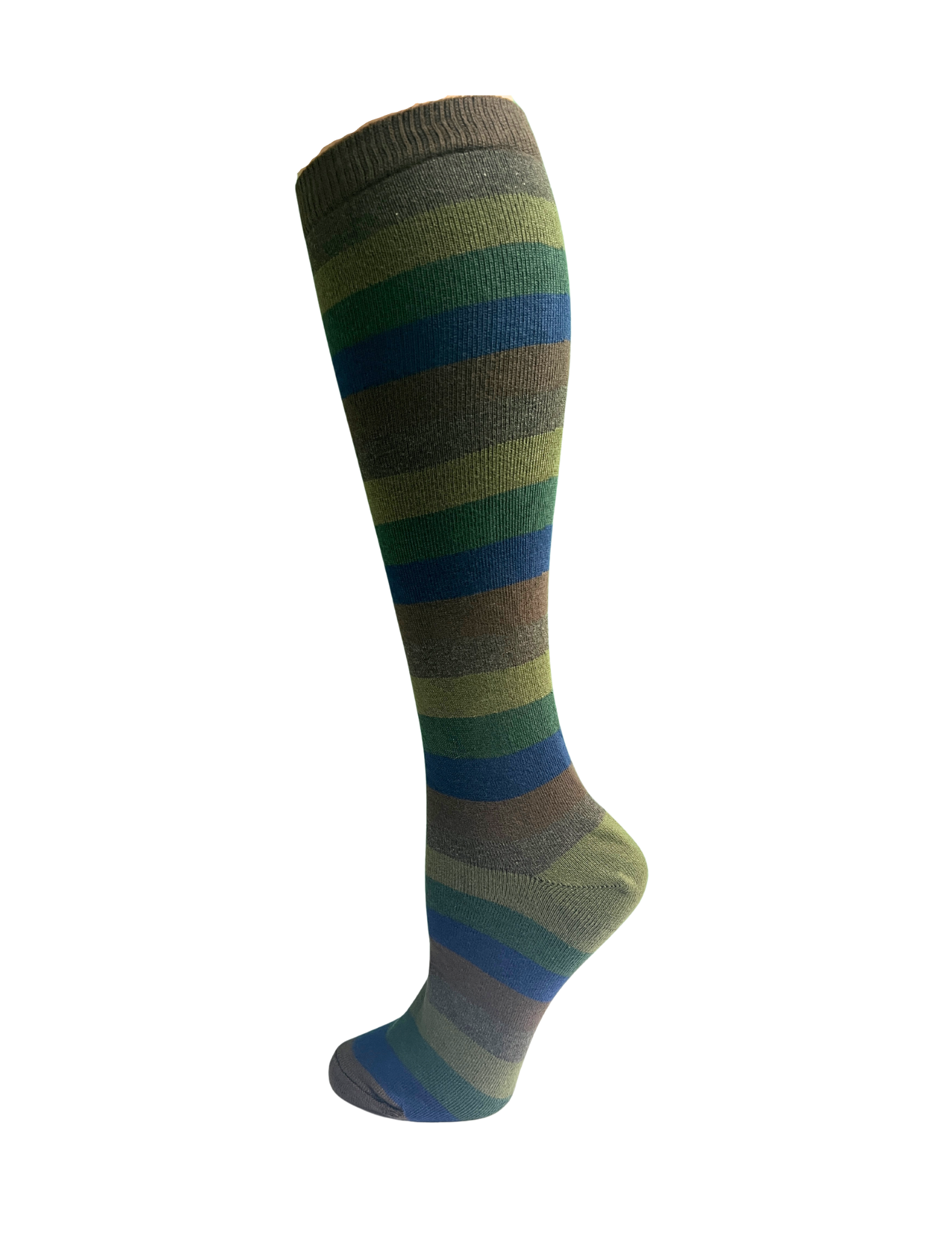 Jungle Jam Stripes Knee High Socks