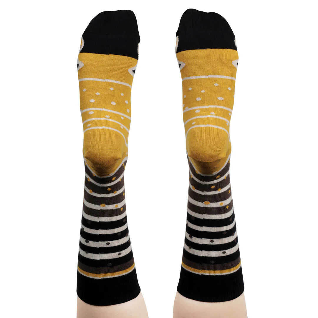 Pair of socks with numbat design - The Sockery