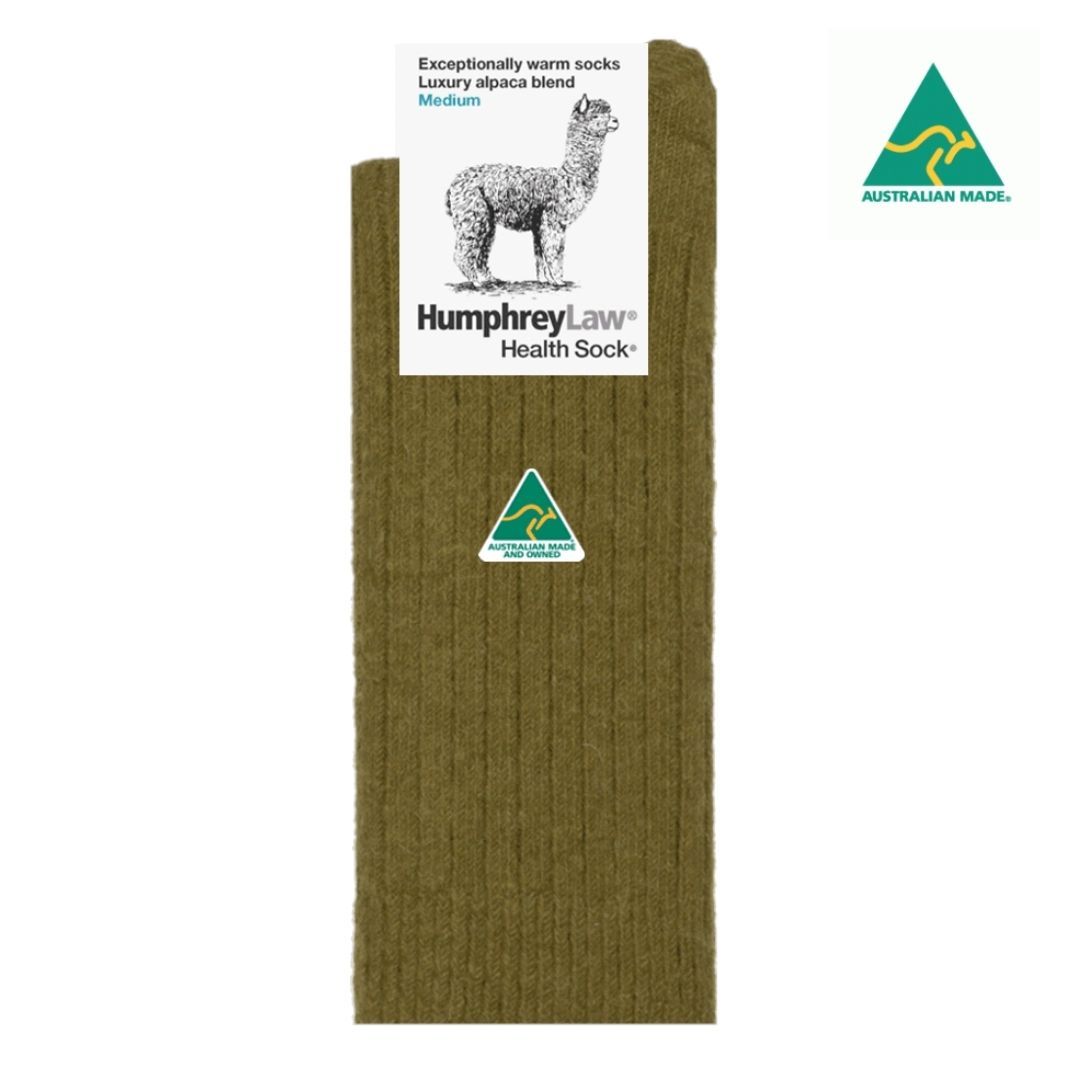 Luxury Alpaca Blend Sock in Sage-The Sockery