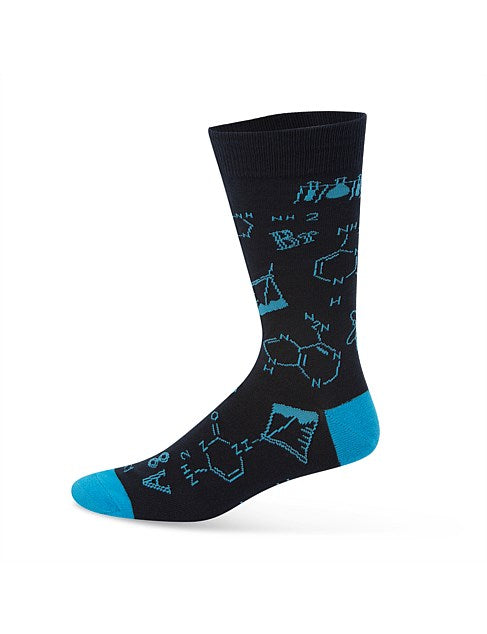 We Got Chemistry Men's Bamboo Crew Socks