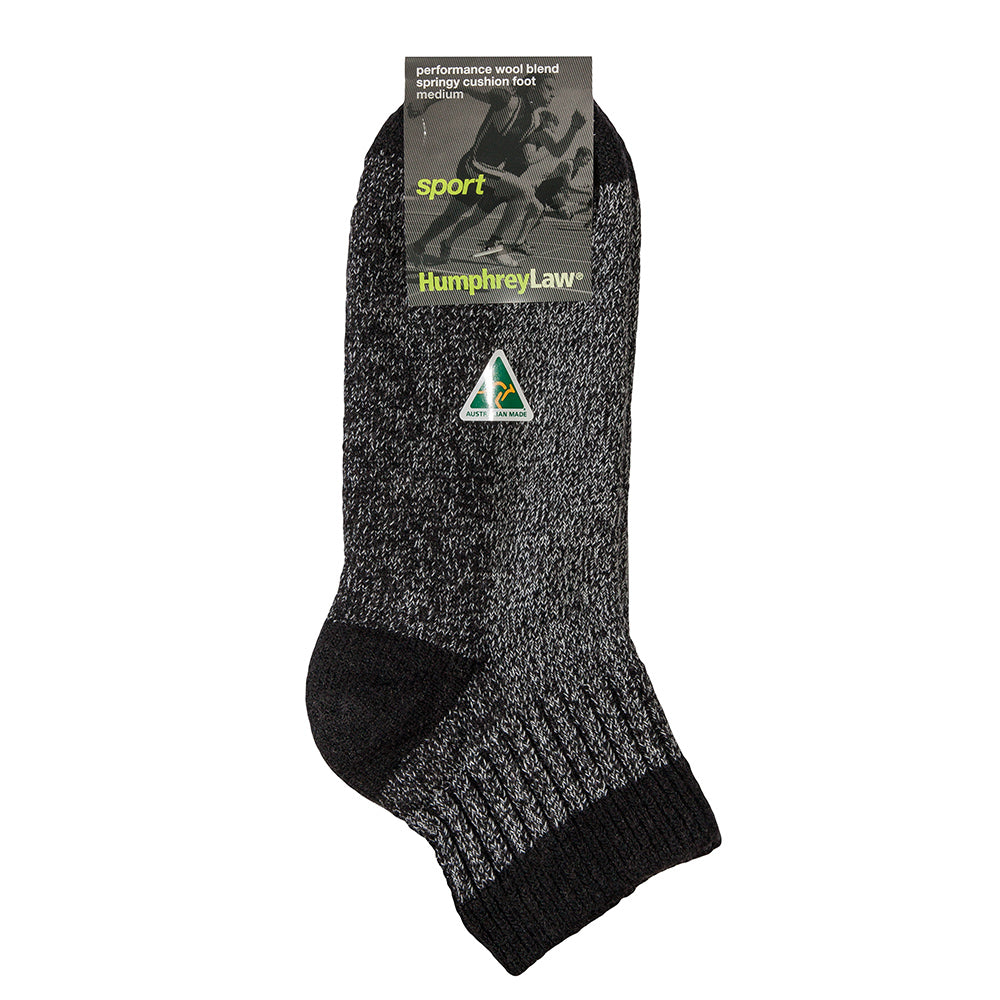 Wool Mix Cushioned Sole Sport Sock The Sockery