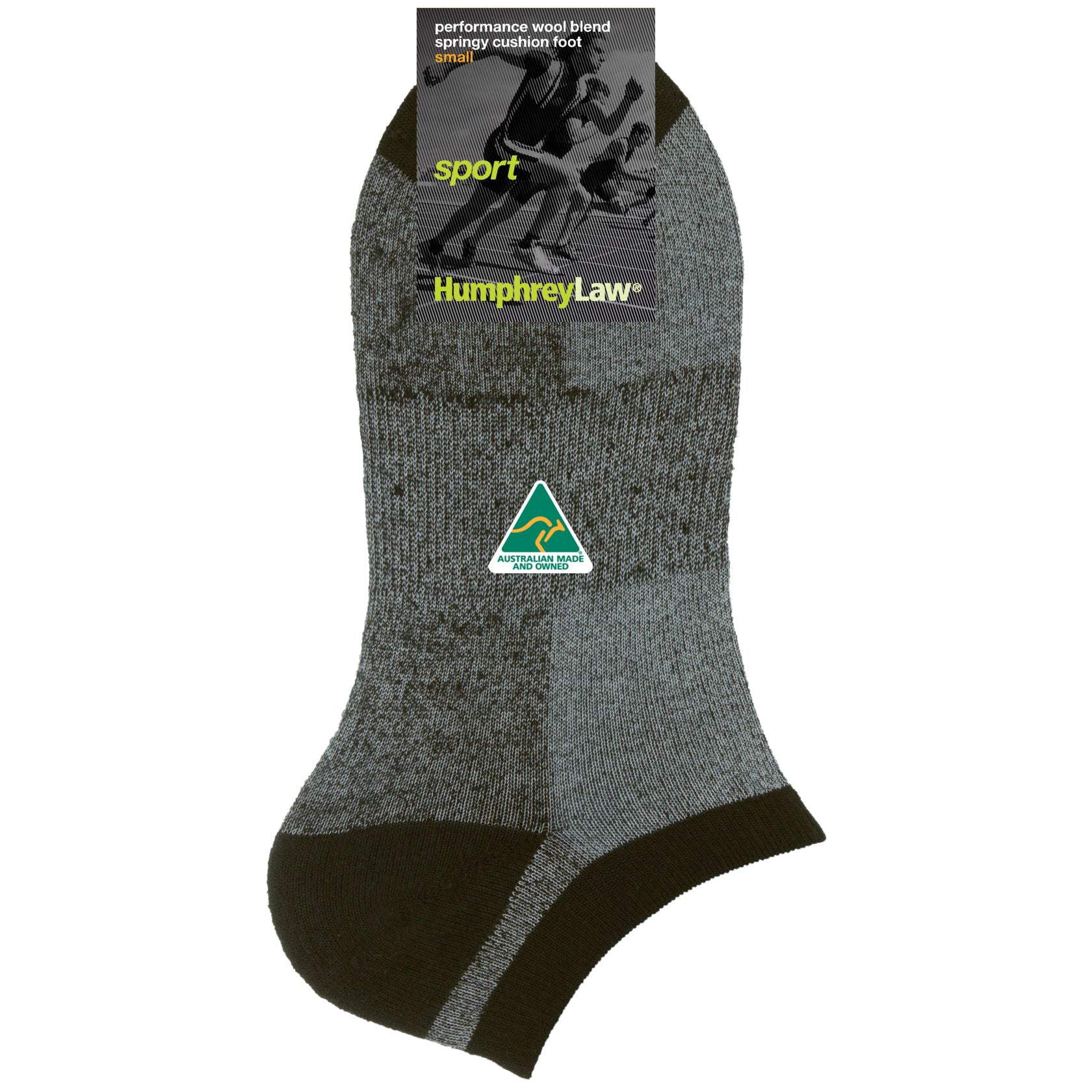 Cushioned Sole Wool Terry Sport Sock - The Sockery