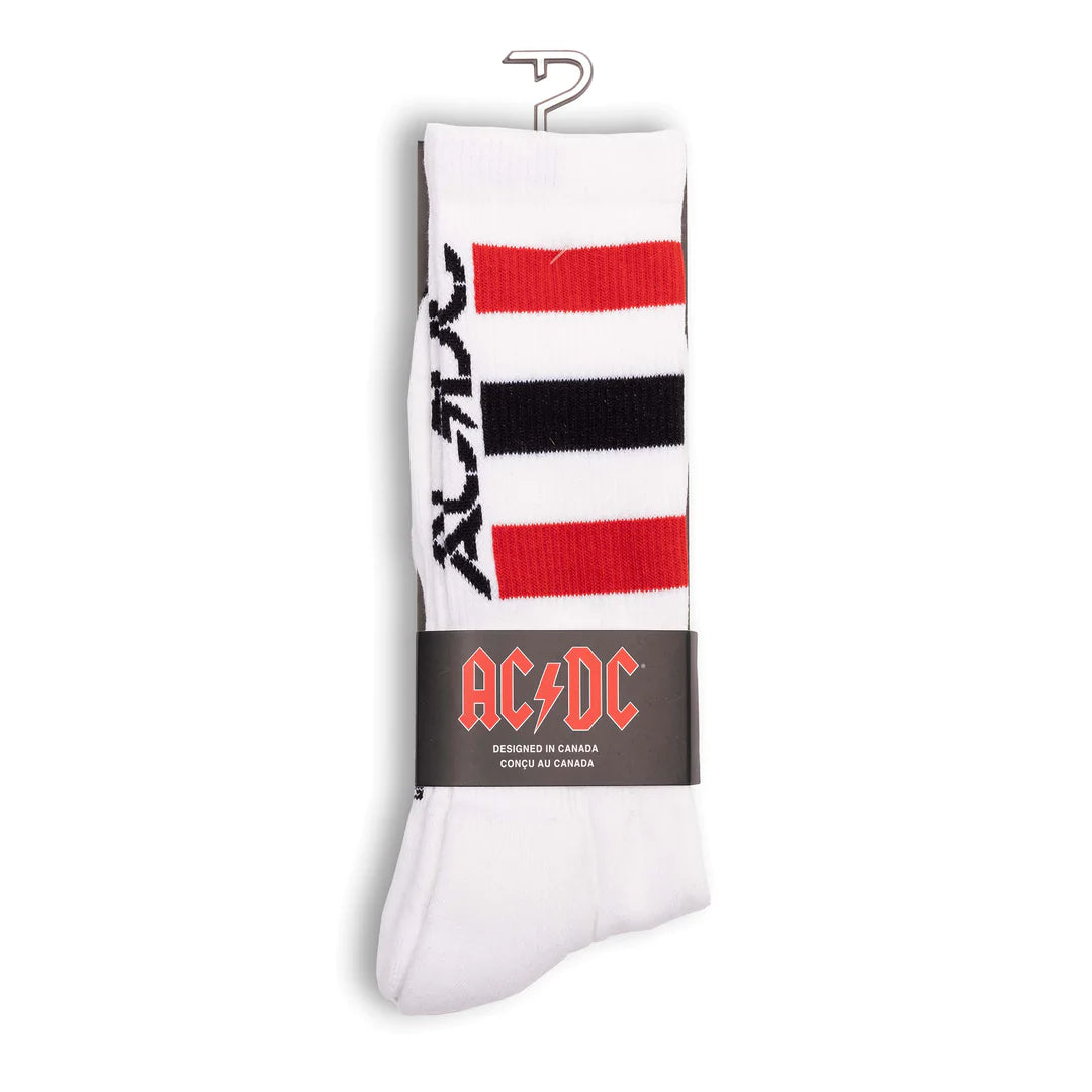 AC/DC High Voltage Crew in White - The Sockery