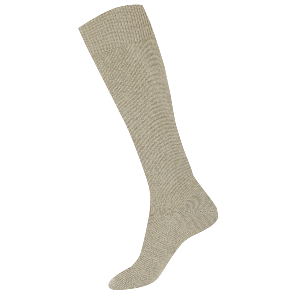 Fine Alpaca Wool Knee High Sock in Sandstone - Aussie Made