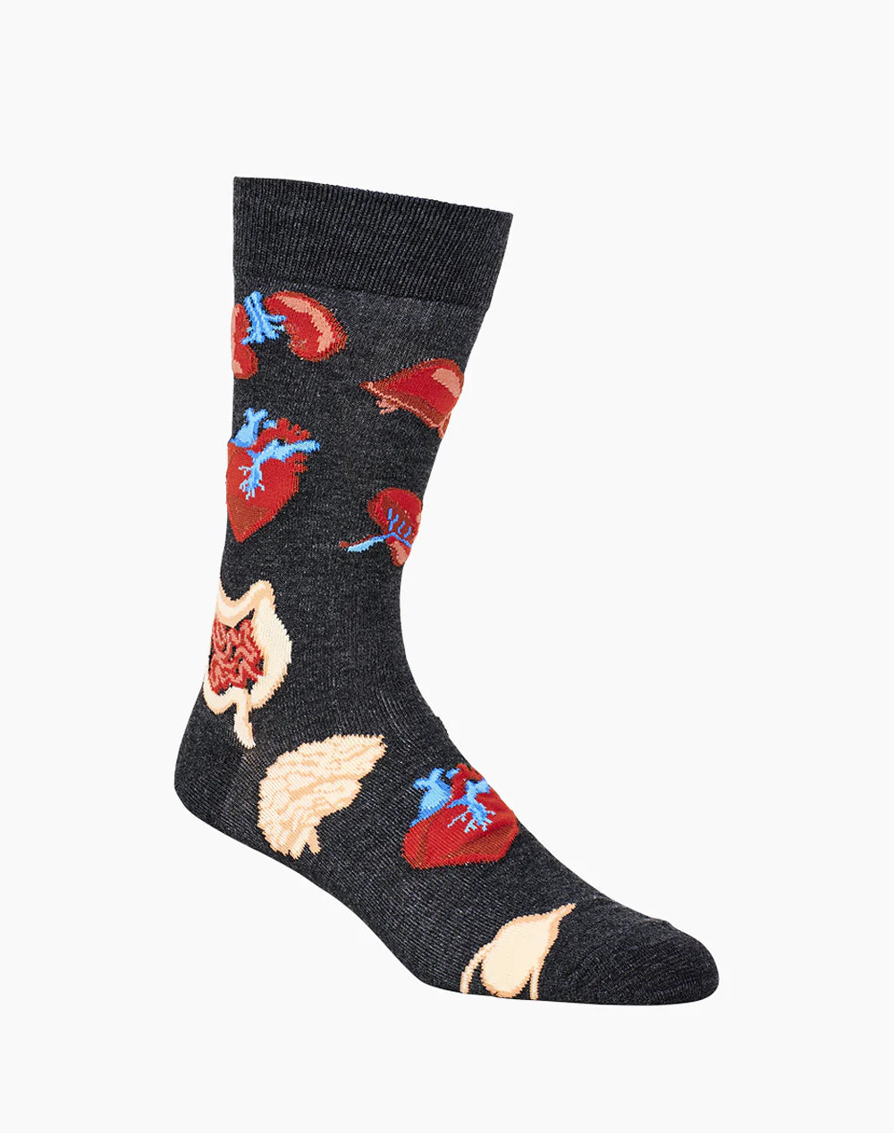 Human Body Men's Bamboo Crew Socks - The Sockery