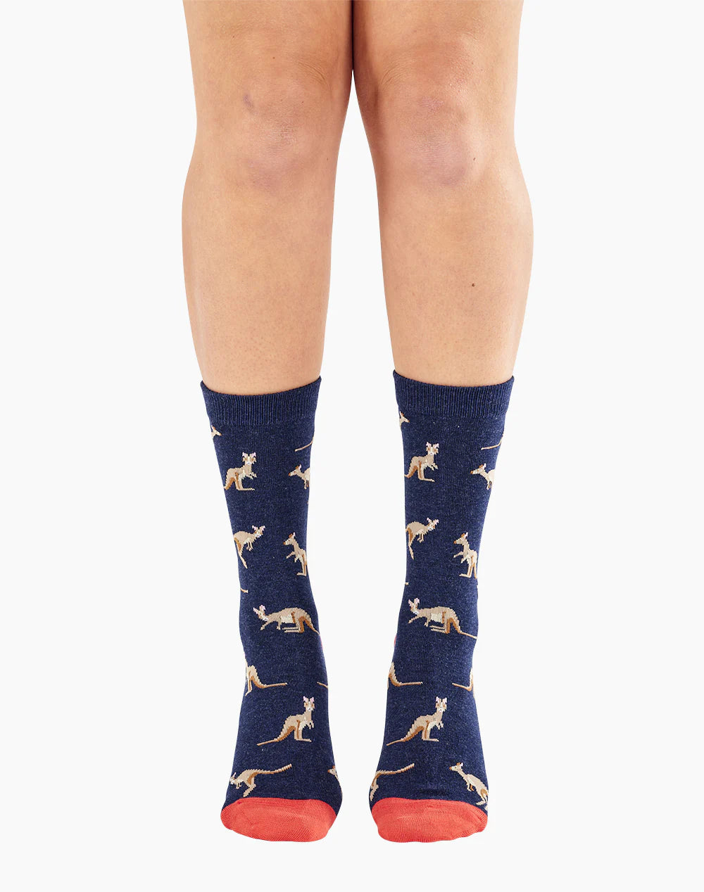 Kangaroo Women's Bamboo Crew Socks - The Sockery