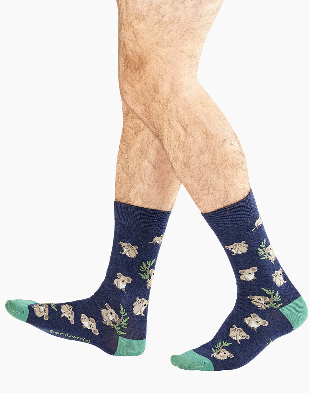 Koala Men's Bamboo Crew Socks - The Sockery
