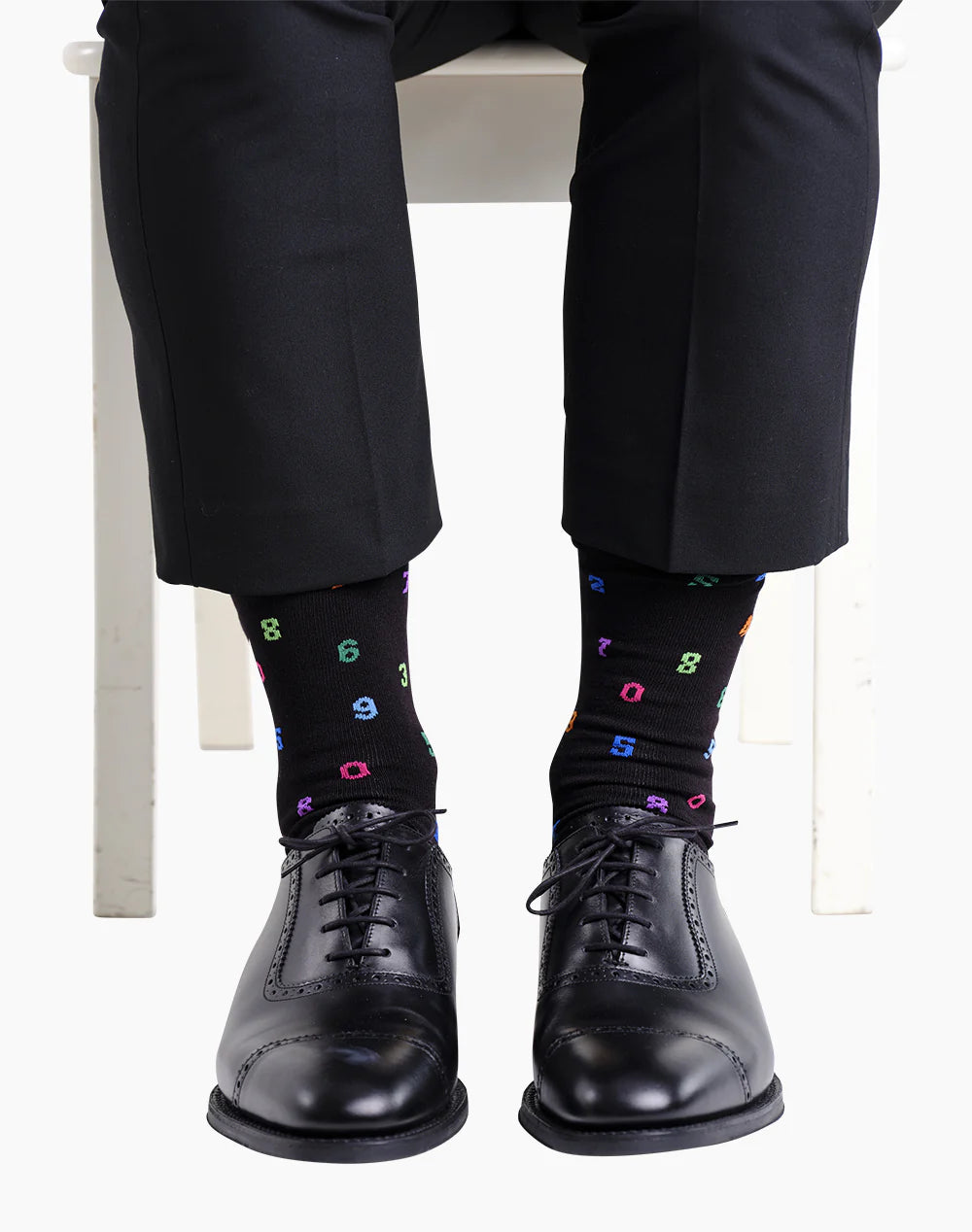 Numbers Men's Bamboo Crew Socks - The Sockery