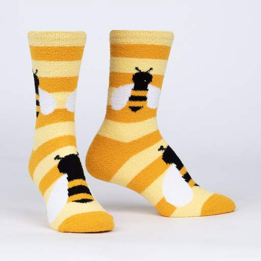 Bee Cozy Women's Slipper Socks