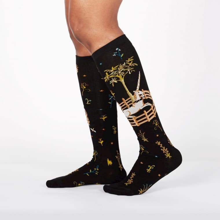 Unicorn In Captivity Knee High Sock