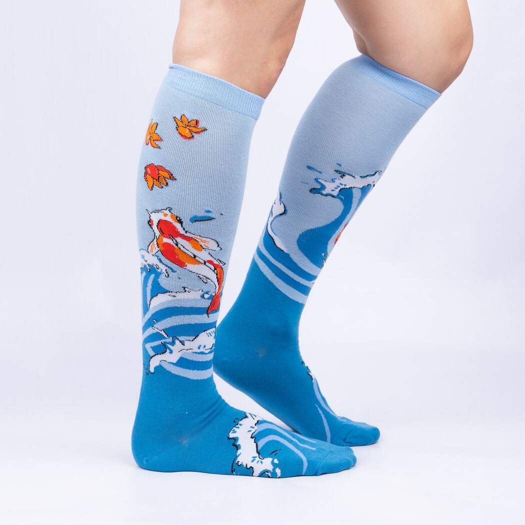 Beauty in Water Women's Knee High Socks