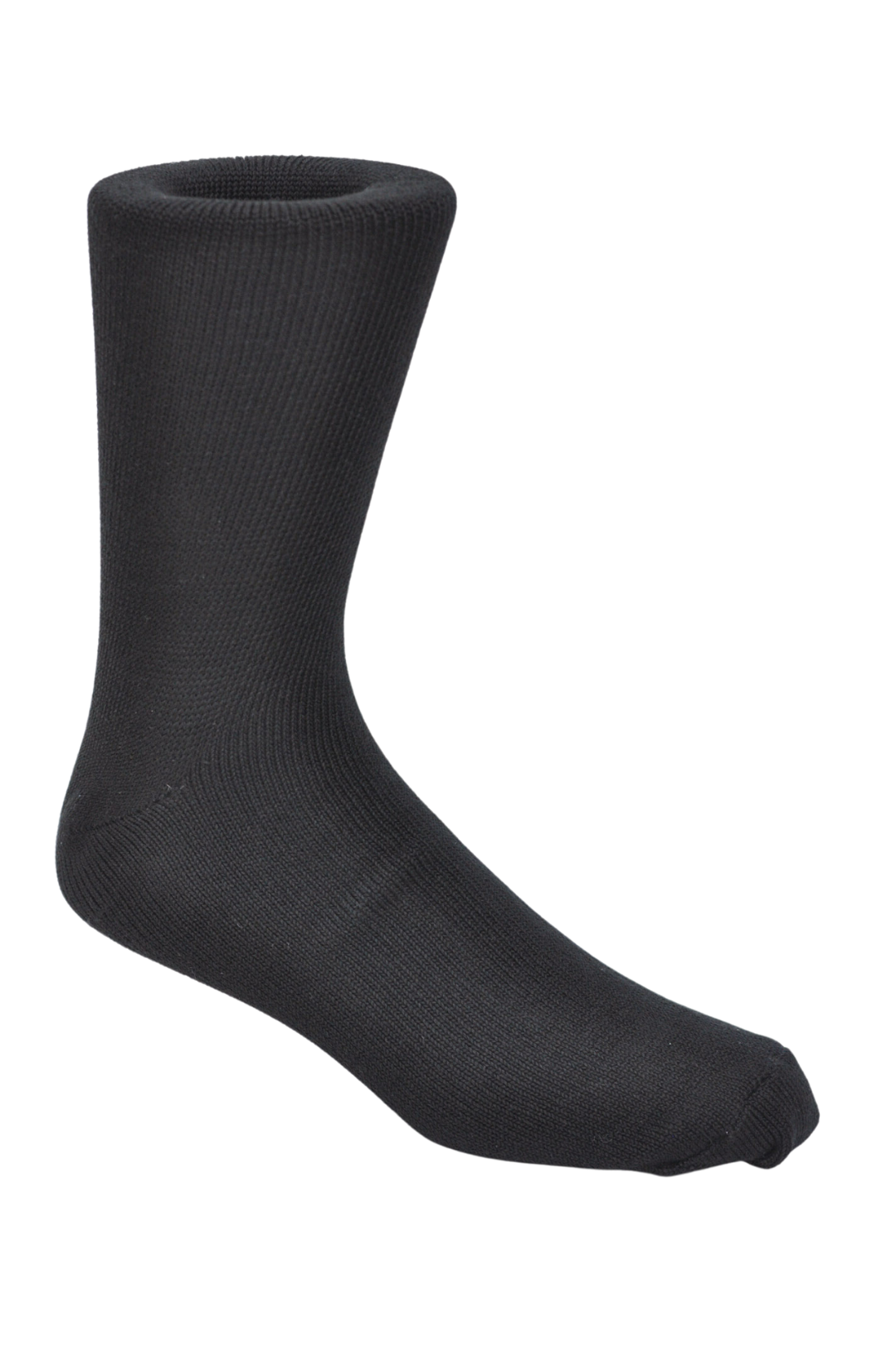 Foot Rite Extra Large Black Socks for Men sized 14 to 21 shoe - Australian Made