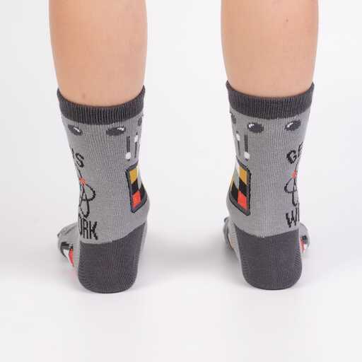 Genius at Work Kid's Crew Socks