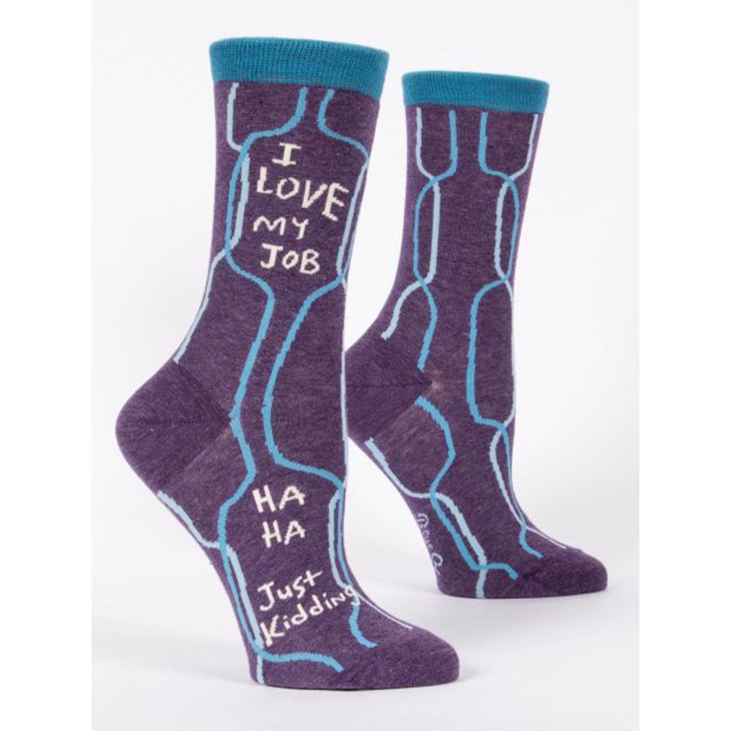 I Love My Job Women's Crew Socks