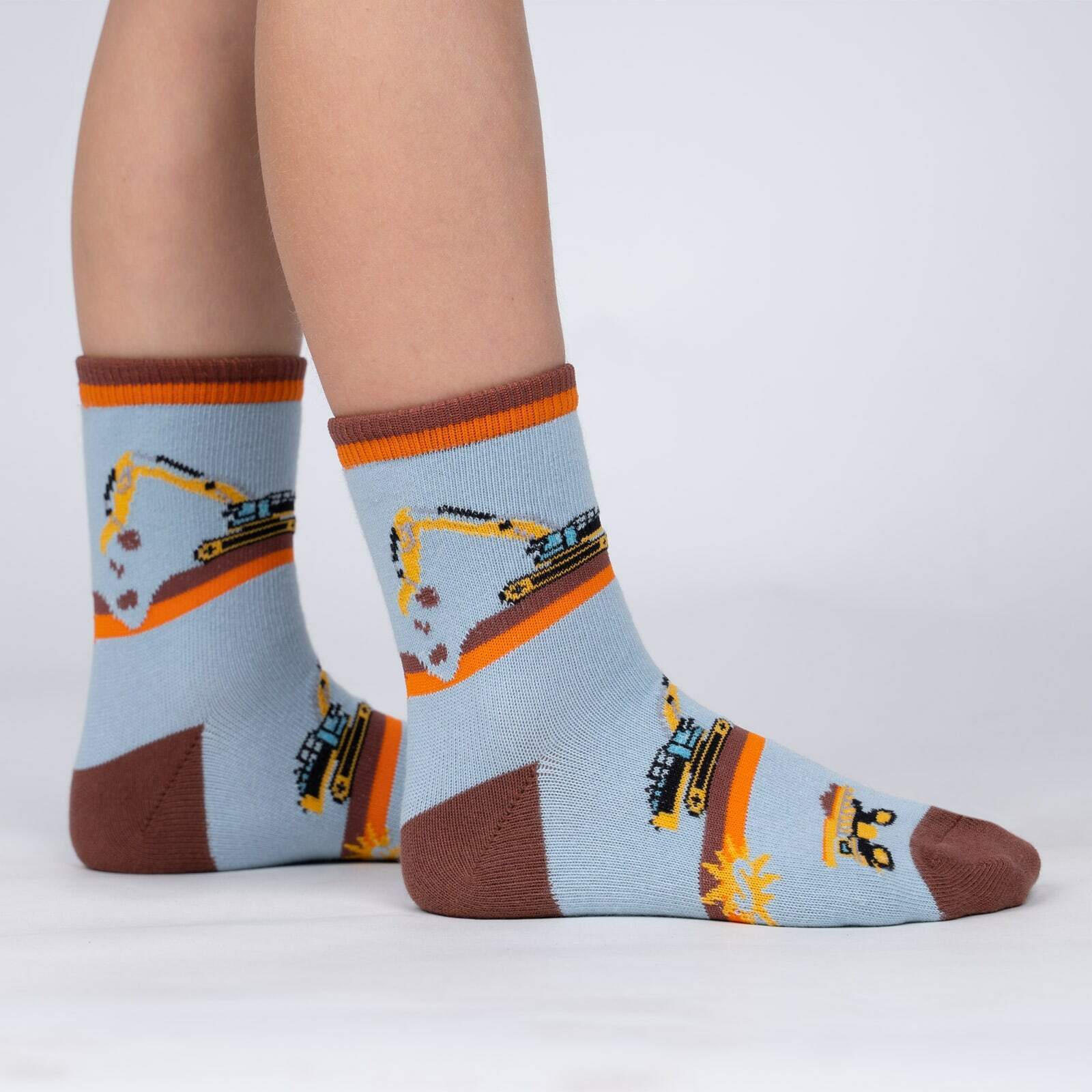 The Big Dig Kids Crew Socks