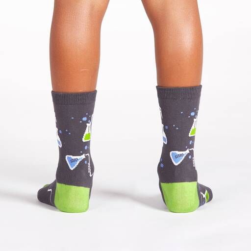 Laboratory Kid's Crew Socks (Age 3-6yrs) - Glow in the Dark