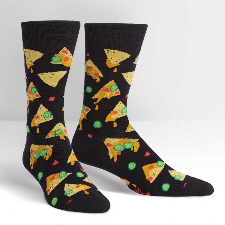 Nacho Nacho Man Men's Crew Socks