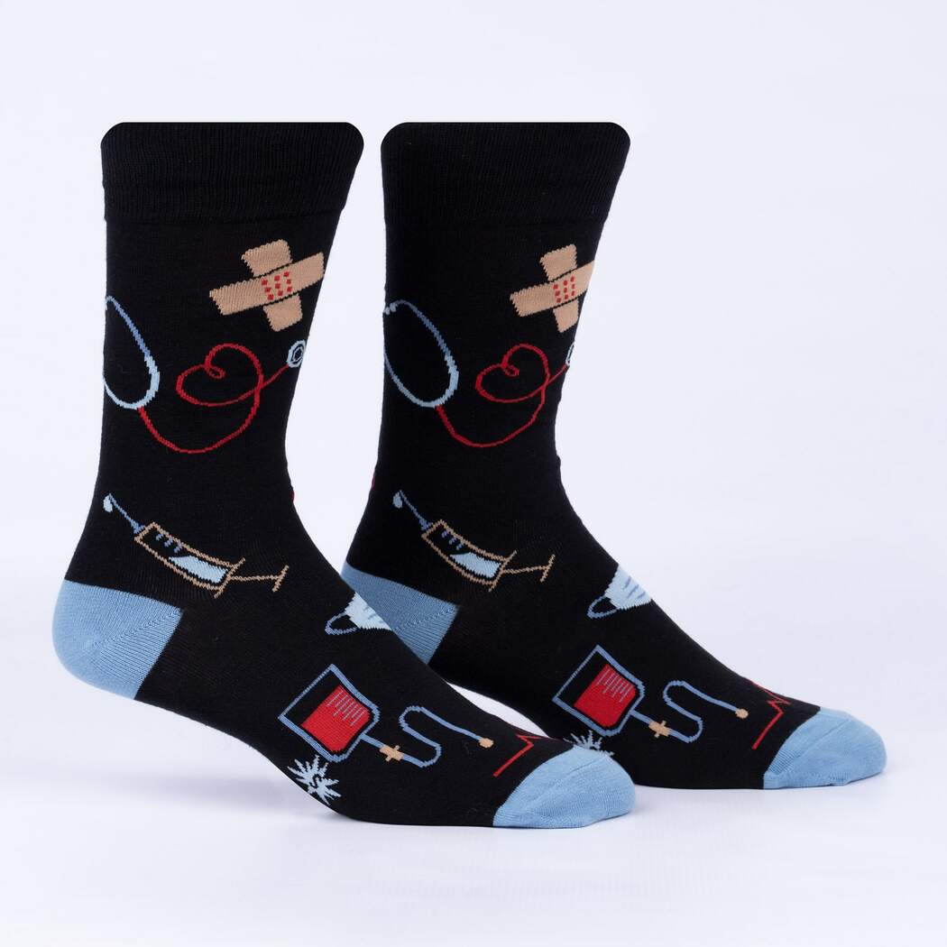 Thoracic Park Men's Crew Sock - The Sockery