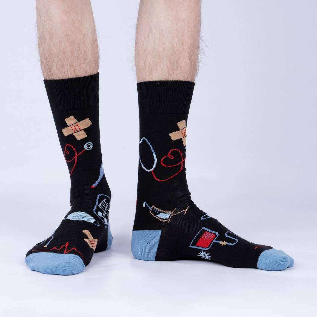 Thoracic Park Men's Crew Sock - The Sockery