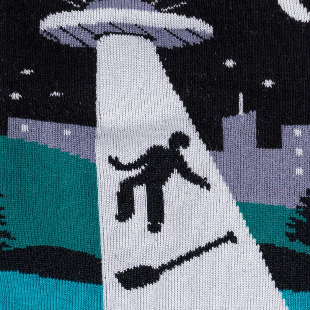 Out of Boaty Experience Men's Crew Socks - Glow in the Dark - The Sockery