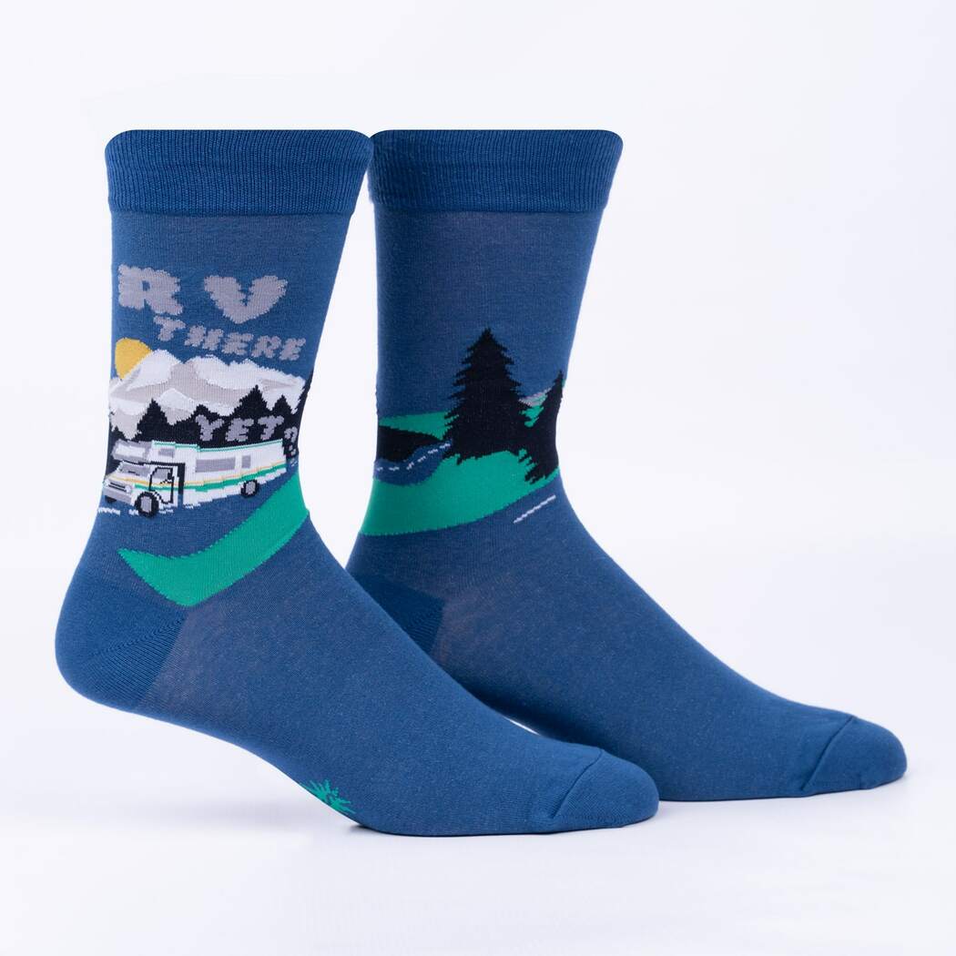 RV There Yet? Men's Crew Socks - The Sockery