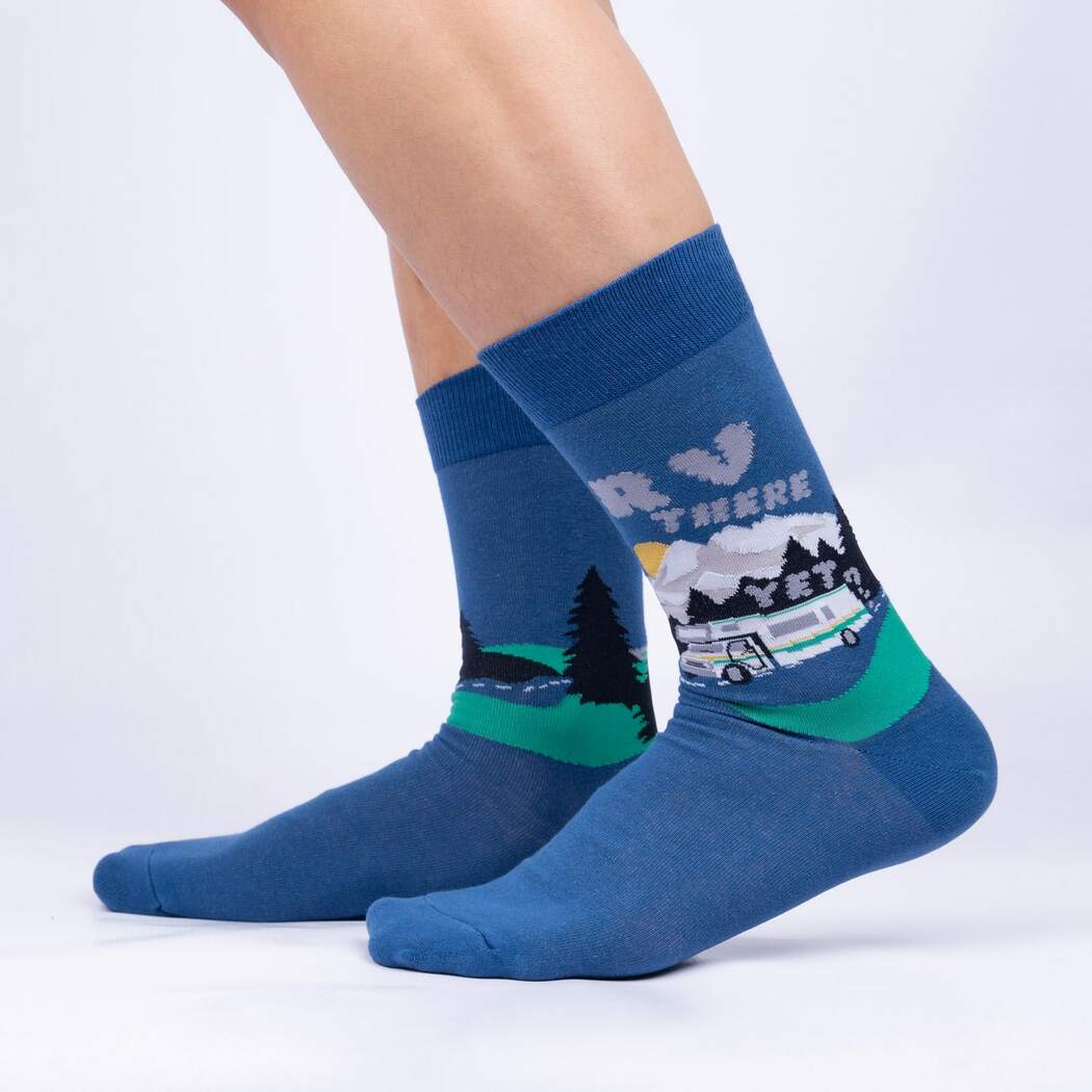 RV There Yet? Men's Crew Socks - The Sockery