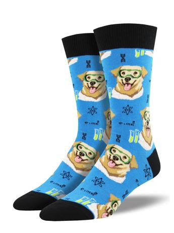 Science Lab Men's Crew Socks - The Sockery