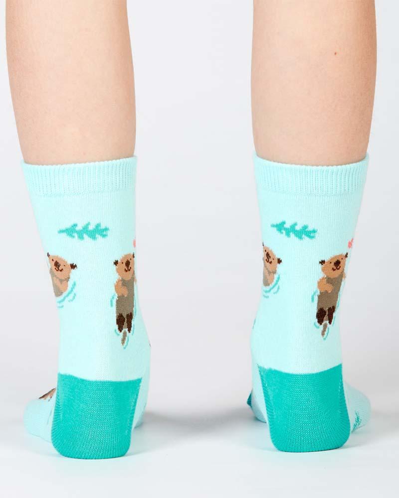 Kids My Otter Half Crew Sock (Aged 7-10) - The Sockery
