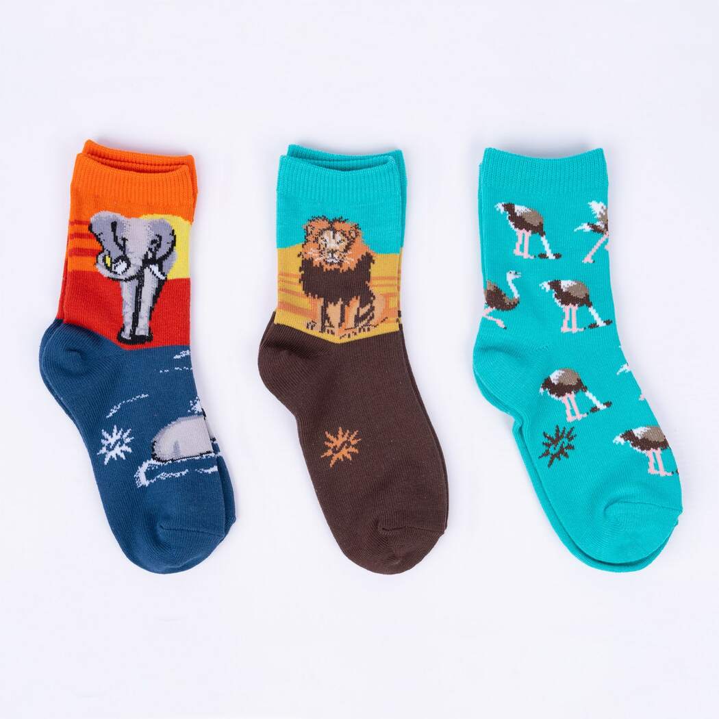 Make a Splash Kids Crew Sock - 3 Pack - The Sockery