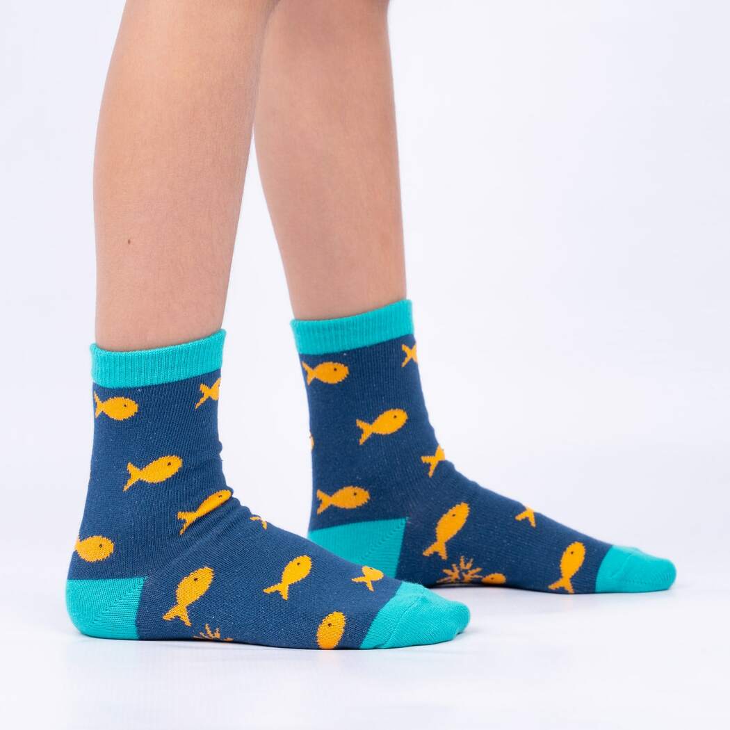 My Otter Half Kid's Crew Socks - 3 Pack