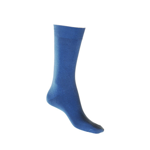 Cotton Crew Sock in Royal Blue - Aussie Made
