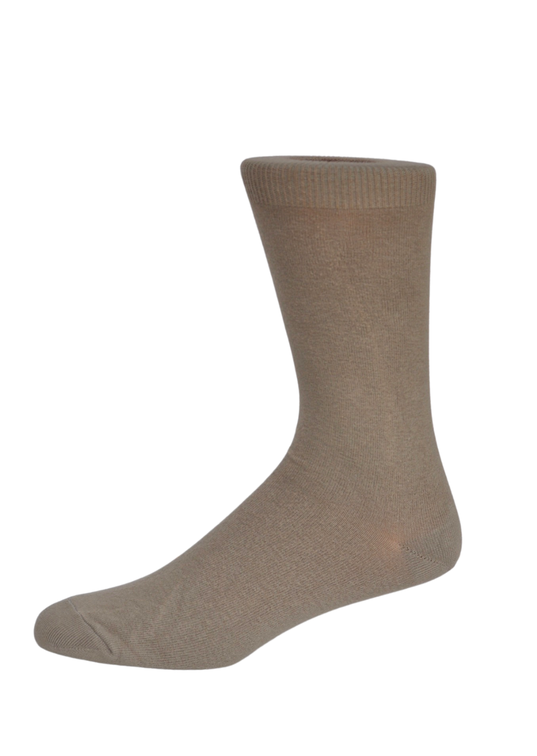 Men and Womens Australian Made Cotton Crew Sock in Sandstone