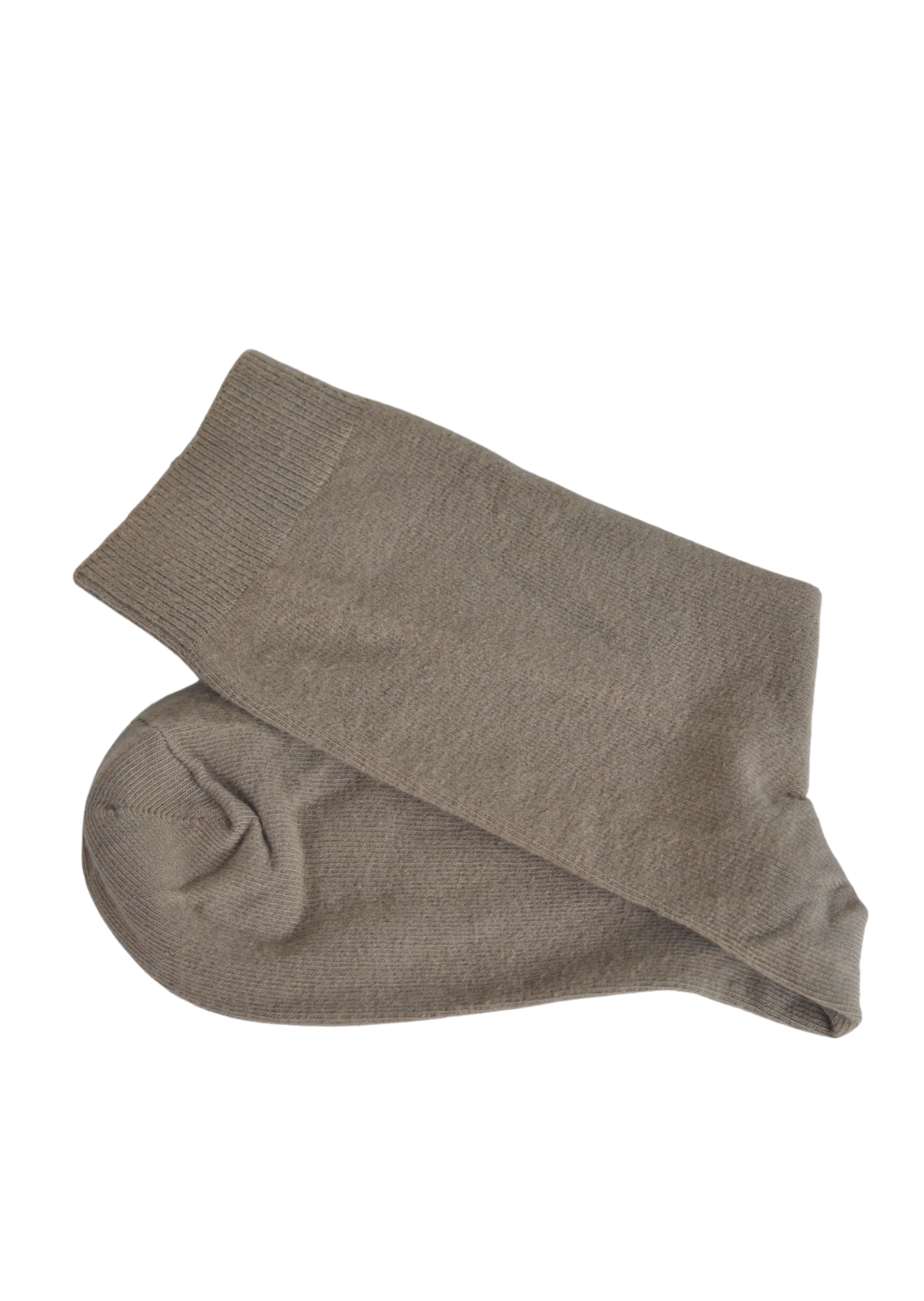 Men and Womens Australian Made Cotton Crew Sock in Sandstone