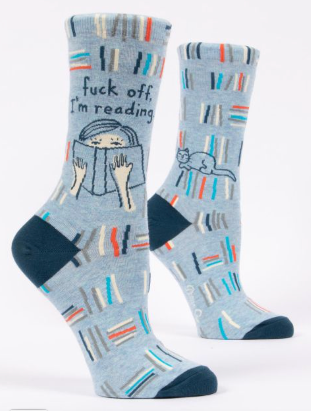 F... Off I'm Reading Womens Crew Sock - The Sockery