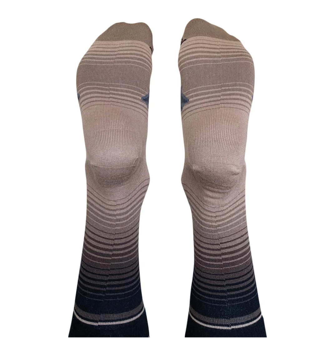 rear view of platypus crew socks