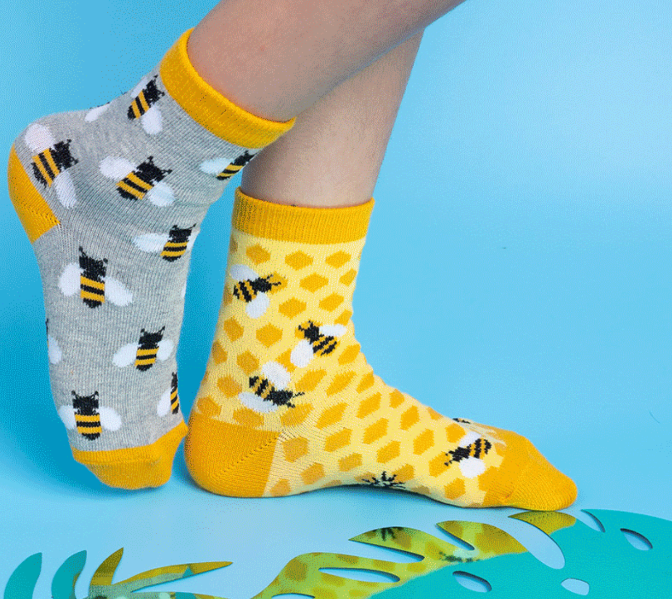 Bee's Knees Kids Crew Sock - 3 Pack The Sockery