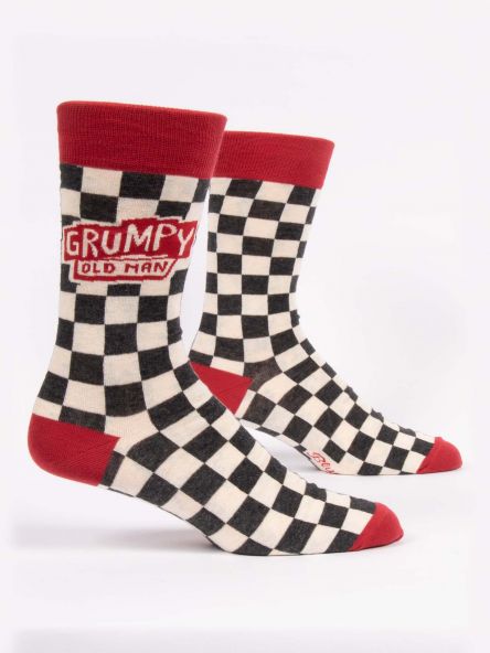 Grumpy Old Man Men's Crew Sock