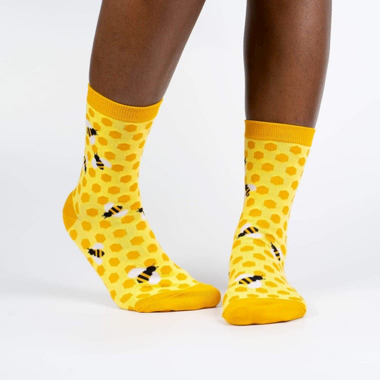Bee's Knees Women's Crew Sock - The Sockery
