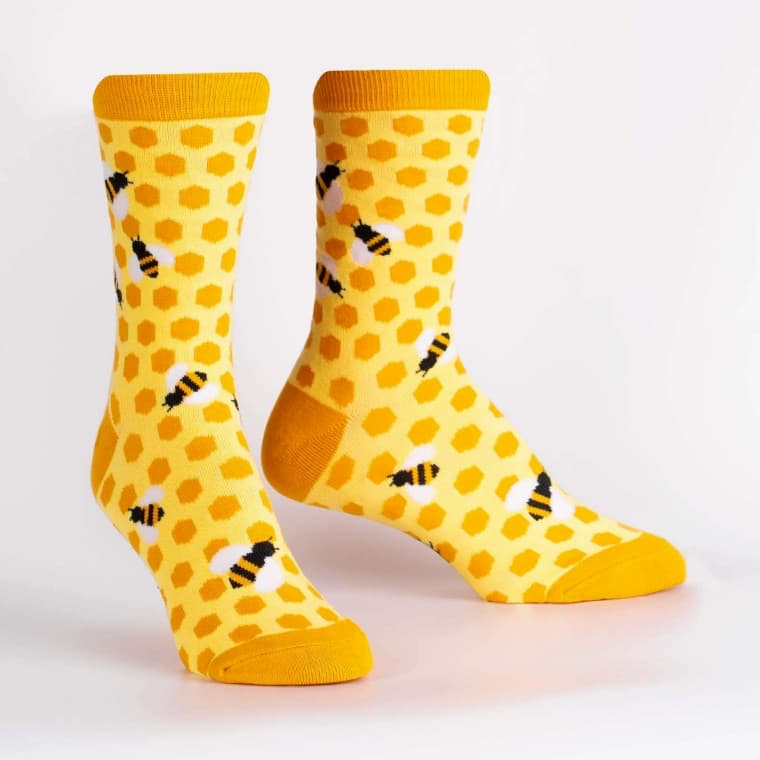 Bee's Knees Women's Crew Sock - The Sockery