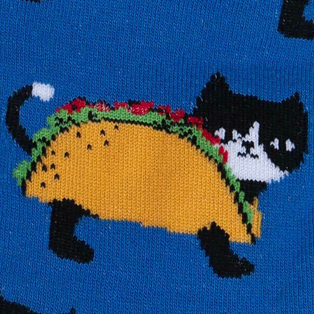 Let's Taco 'Bout Cats Women's Crew Socks - The Sockery
