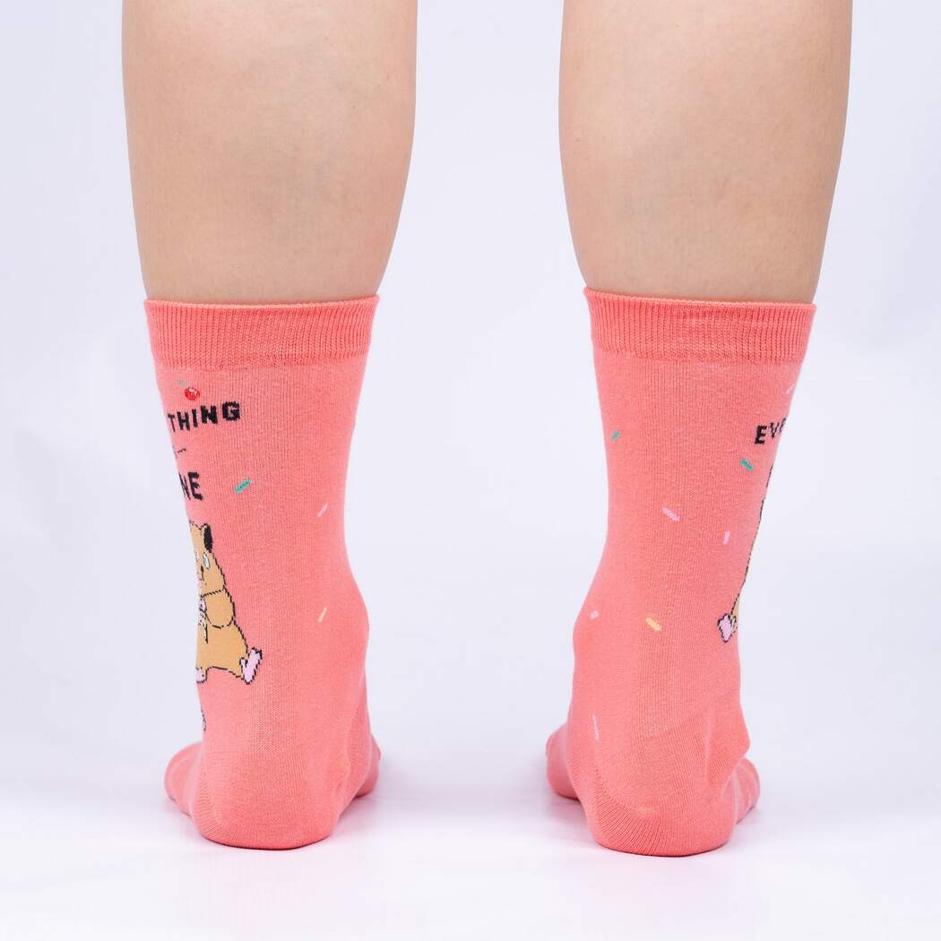 Everything is Fine Women's Crew Socks - The Sockery