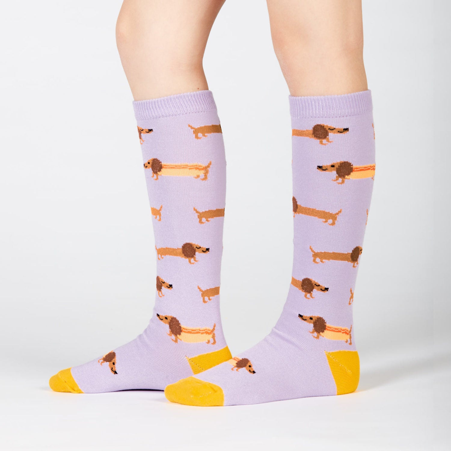 Hot Dogs Kid's Knee High Socks (Age 3-6)