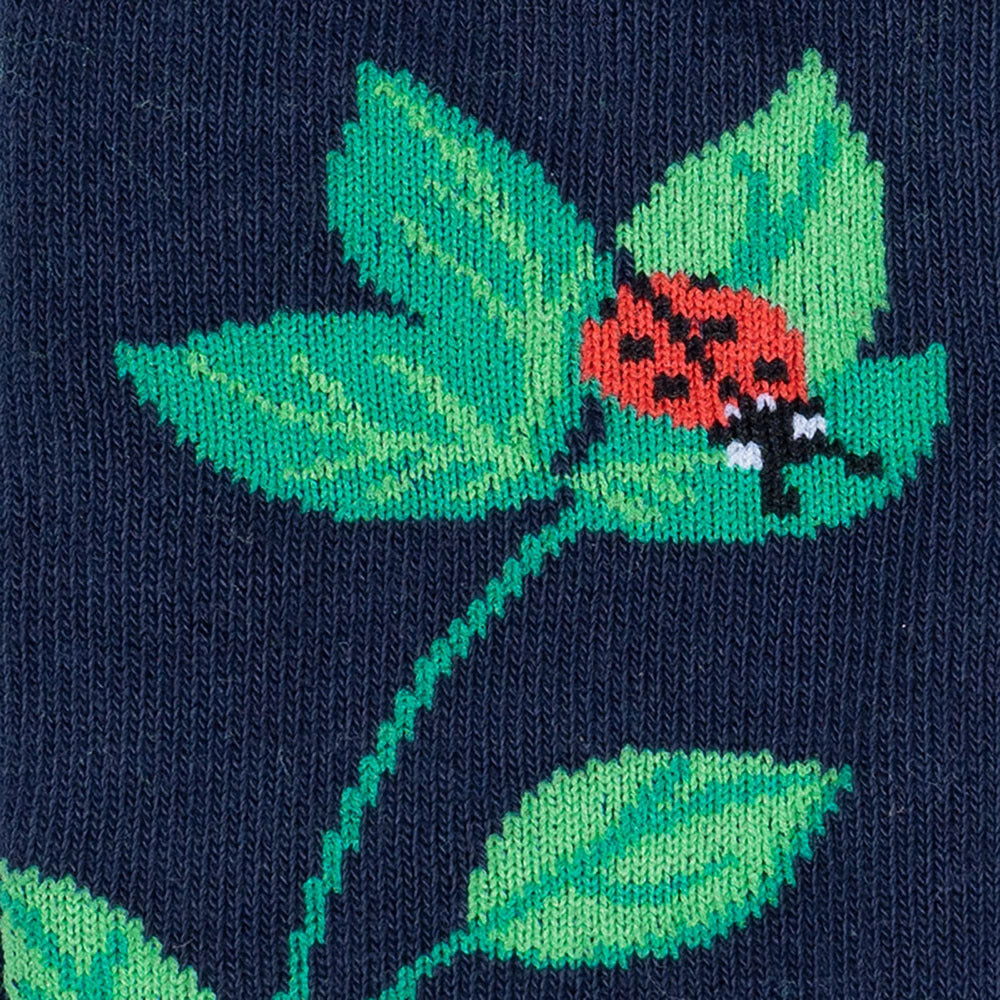 Luck be a Lady Bug Knee High Sock (Aged 3-6) - The Sockery